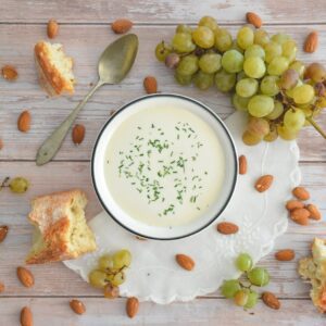 receta de ajo blanco