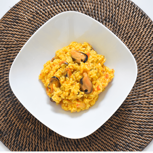 Receta de arroz con mejillones