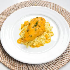 pollo con salsa de zanahoria (13)