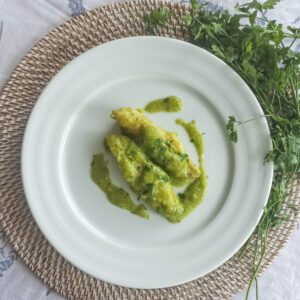 Rape en salsa verde