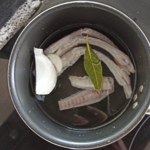 Rape en salsa verde