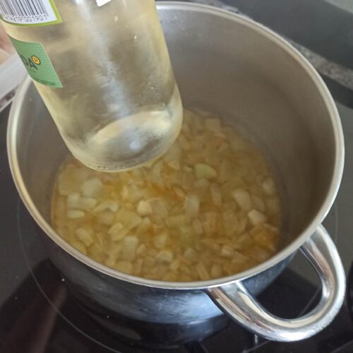 Rape en salsa verde