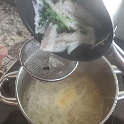 Rape en salsa verde