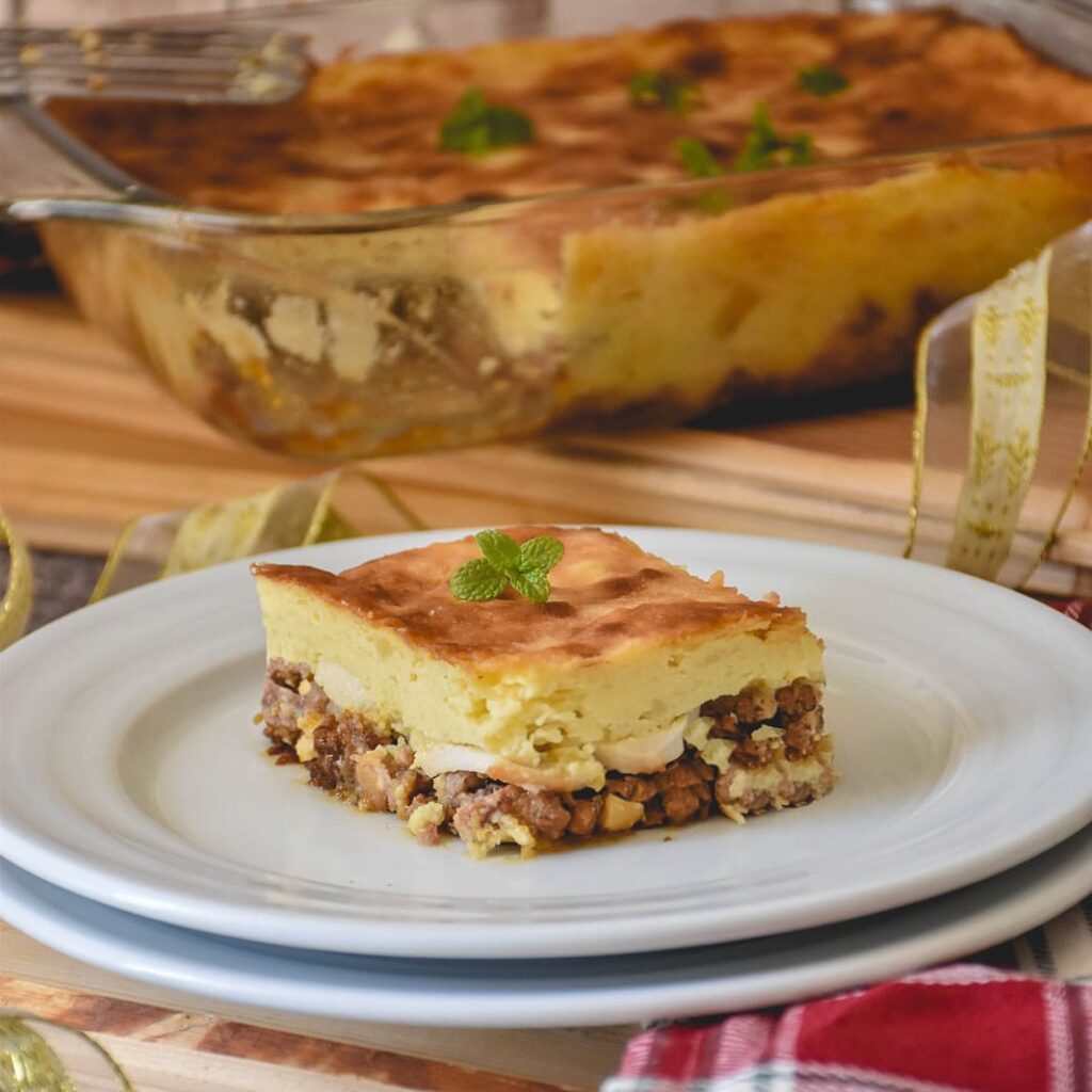 Pastel de carne y patatas