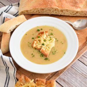 sopa de cebolla receta