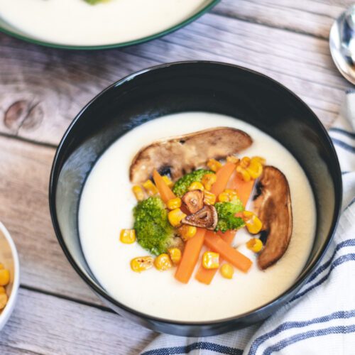 CREMA DE COLIFLOR CON VERDURA3