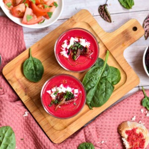 Receta de gazpacho con remolacha Dani Garcia