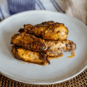 Alitas de pollo en air fryer con especias
