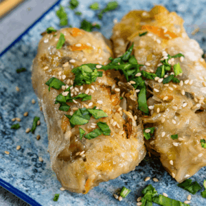 Rollitos de primavera con obleas de arroz receta fácil con pollo y verduras