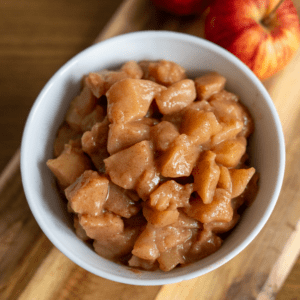 compota de manzana sin azúcar