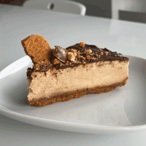 Cheesecake de Lotus sin horno