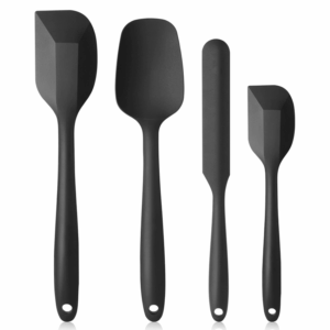 Utensilios de Cocina de Silicona,4PCS Espátulas