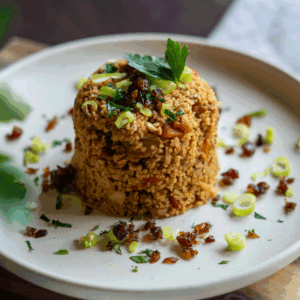 Pollo asado con cuscus