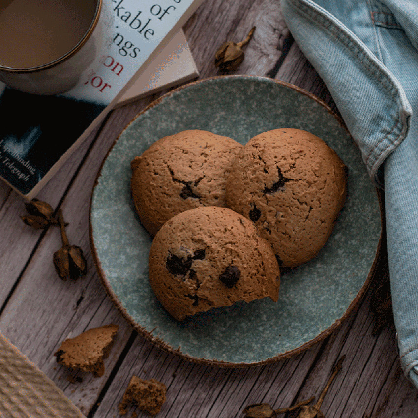 cookie con chips de chocolate